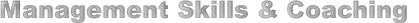 Management Skills & Training